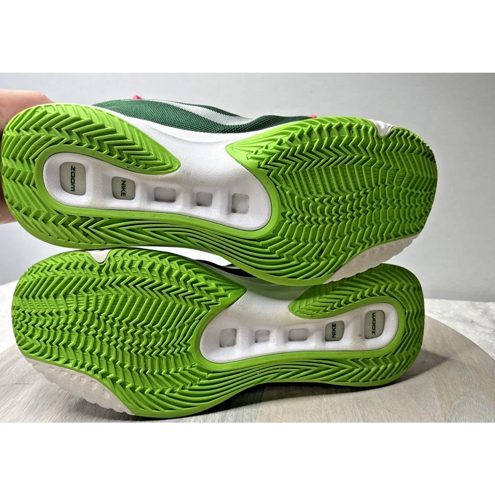 Nike Zoom HyperRev Green Pink Men’s Basketball Shoes Size 8.5 - Picture 7 of 11